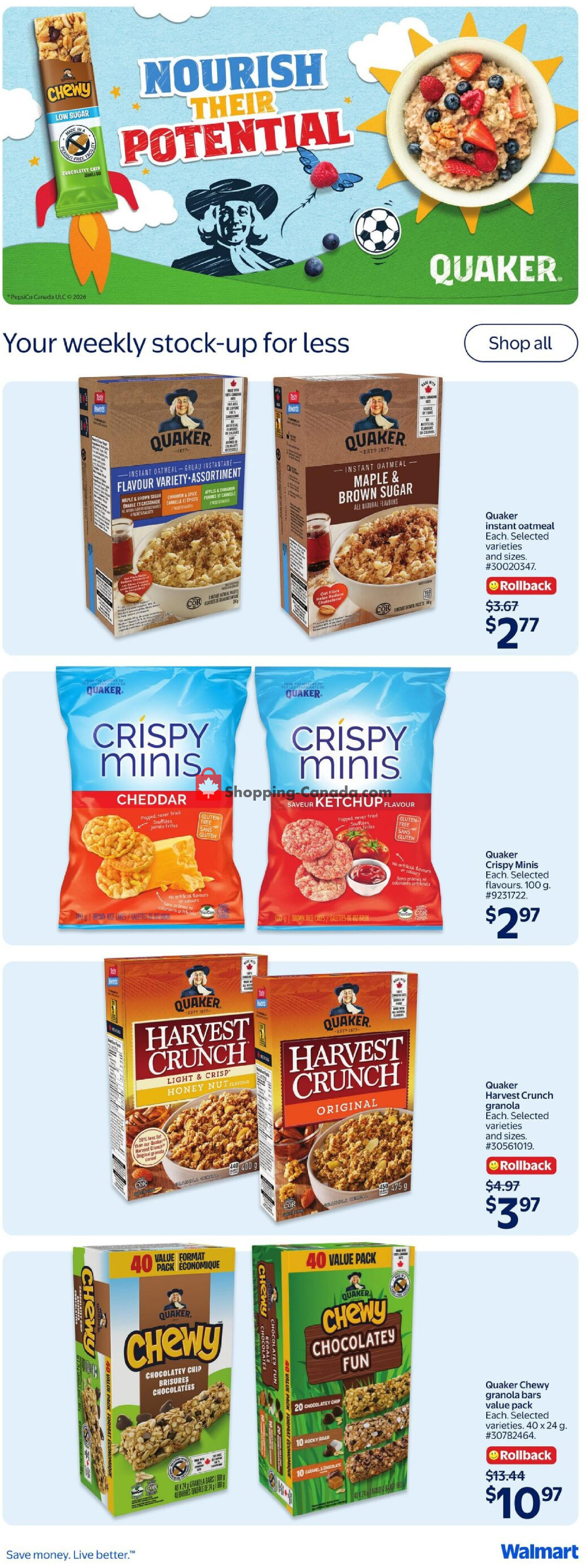 Walmart flyer from Thursday August 27, 2026 to Wednesday September 2, 2026 - page 36