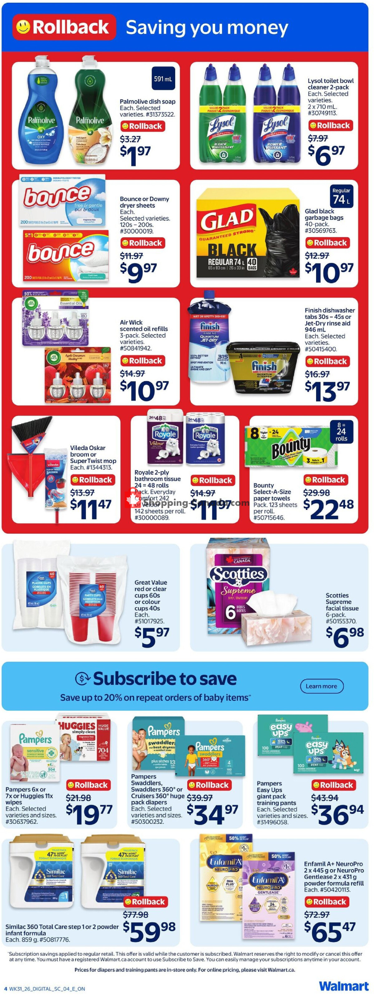 Walmart flyer from Thursday August 27, 2026 to Wednesday September 2, 2026 - page 8