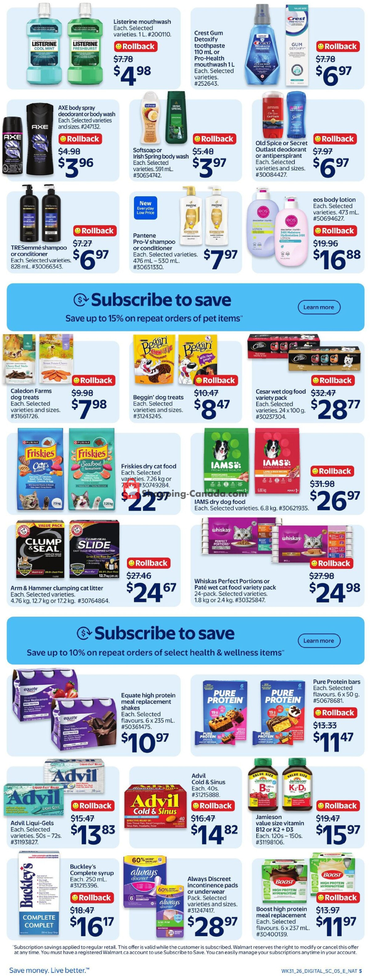 Walmart flyer from Thursday August 27, 2026 to Wednesday September 2, 2026 - page 9