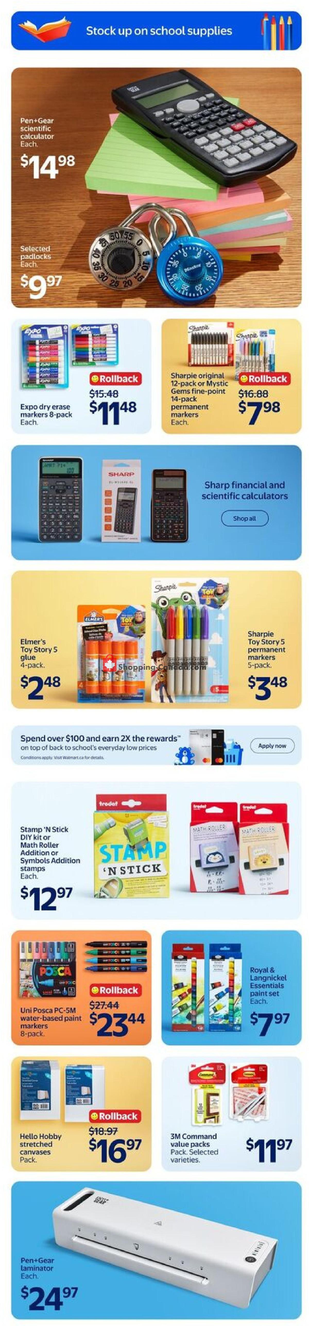Walmart flyer from Thursday August 6, 2026 to Wednesday August 12, 2026 - page 15