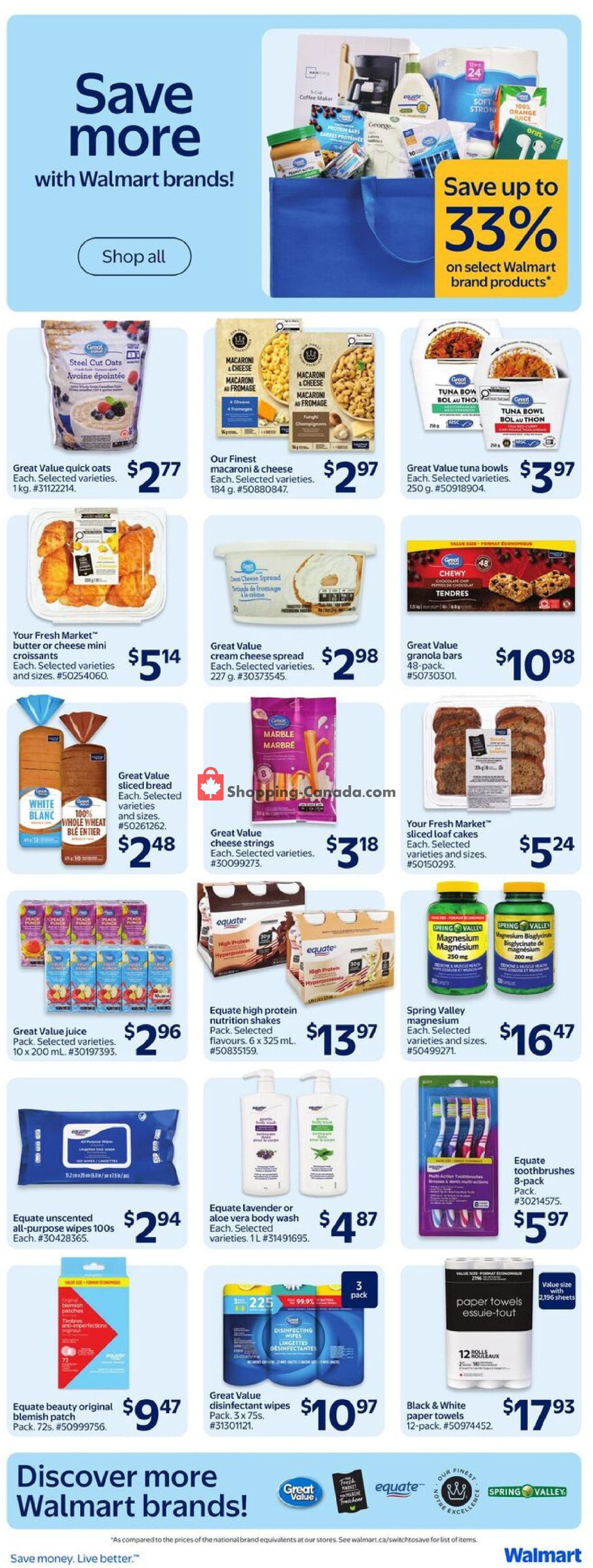 Walmart flyer from Thursday August 6, 2026 to Wednesday August 12, 2026 - page 25