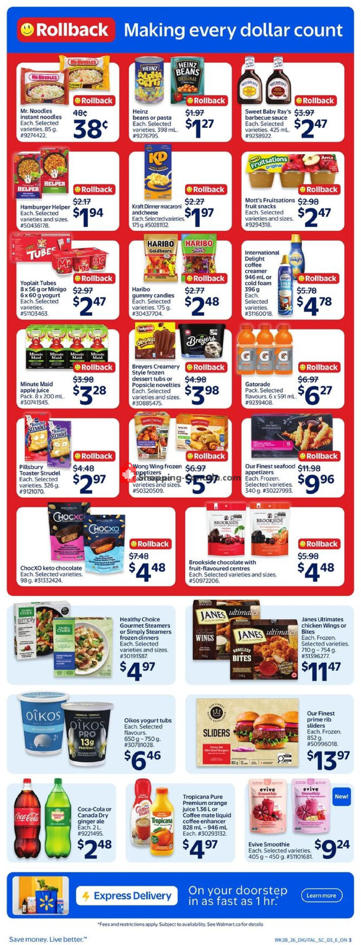 Walmart flyer from Thursday August 6, 2026 to Wednesday August 12, 2026 - page 4