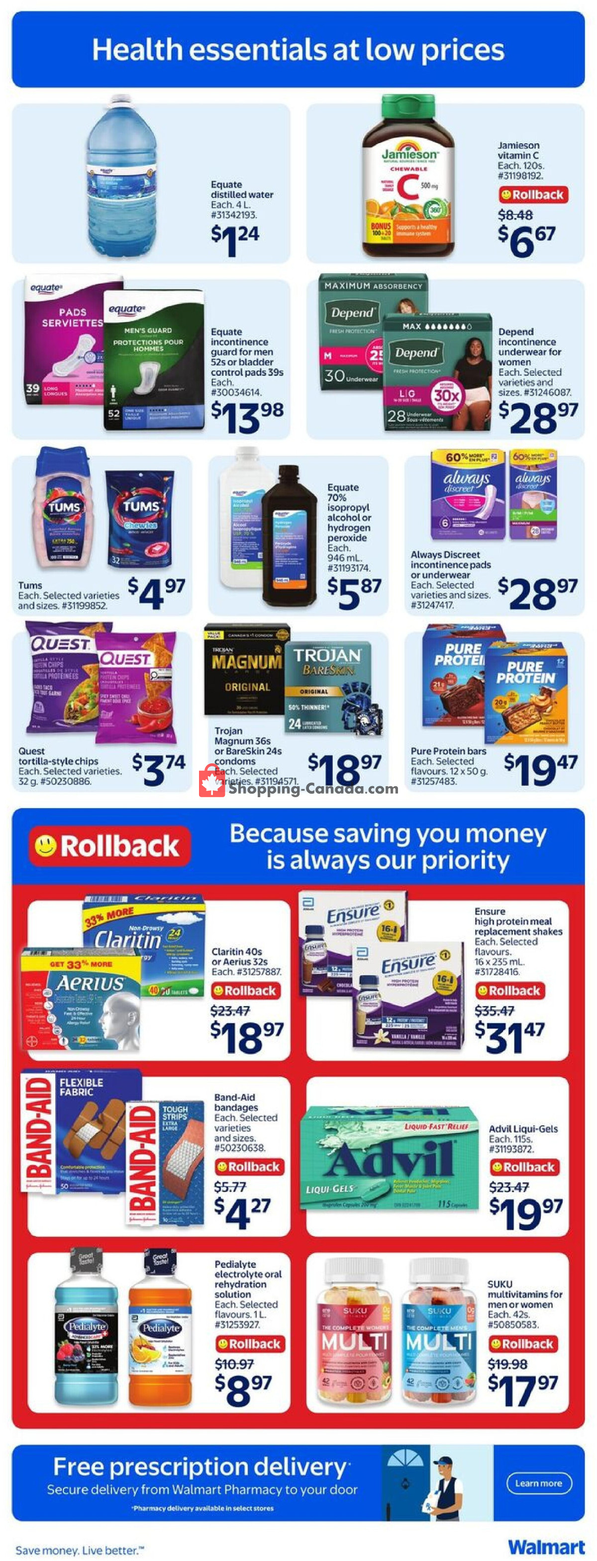 Walmart flyer from Thursday July 16, 2026 to Wednesday July 22, 2026 - page 11