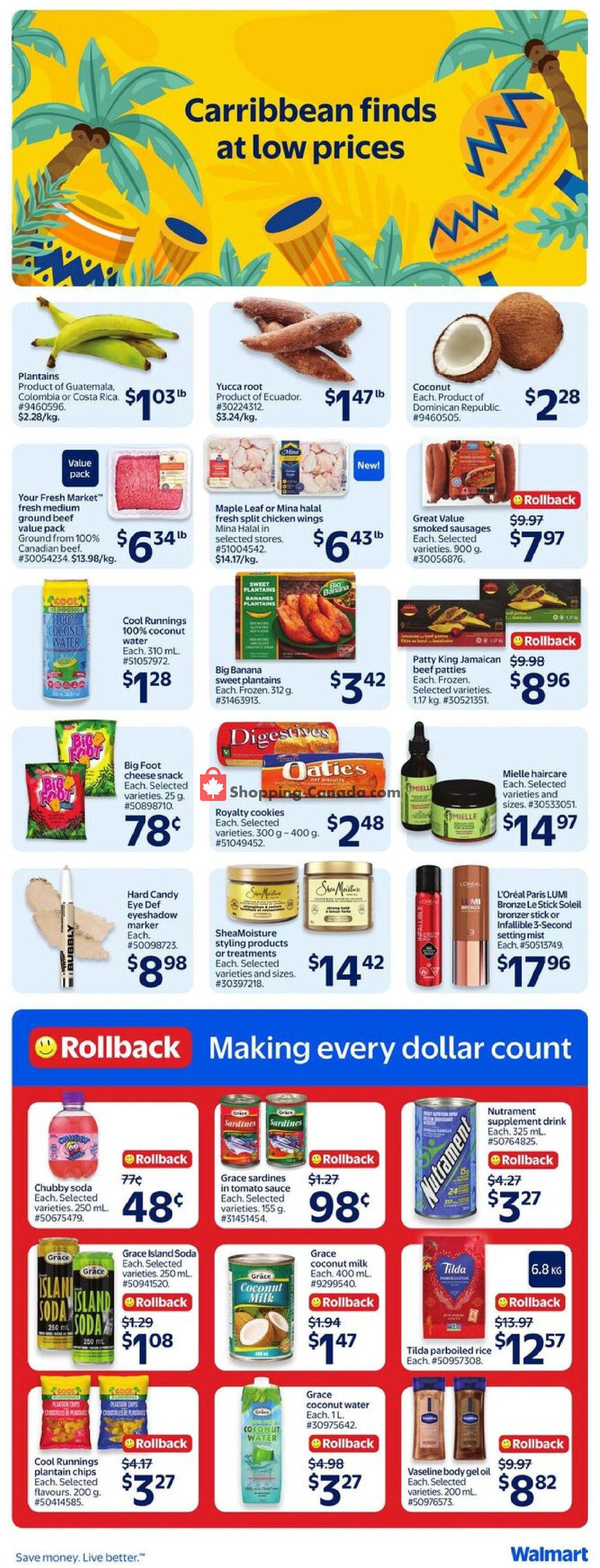 Walmart flyer from Thursday July 16, 2026 to Wednesday July 22, 2026 - page 2