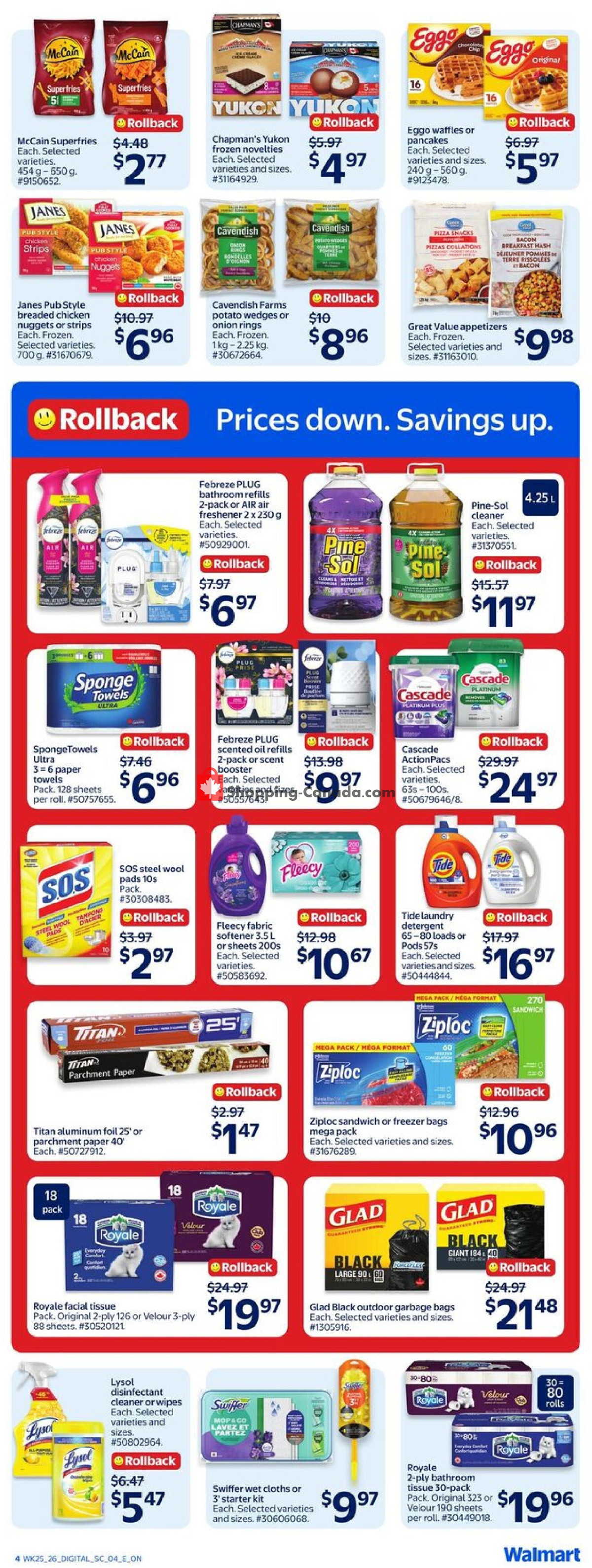 Walmart flyer from Thursday July 16, 2026 to Wednesday July 22, 2026 - page 6