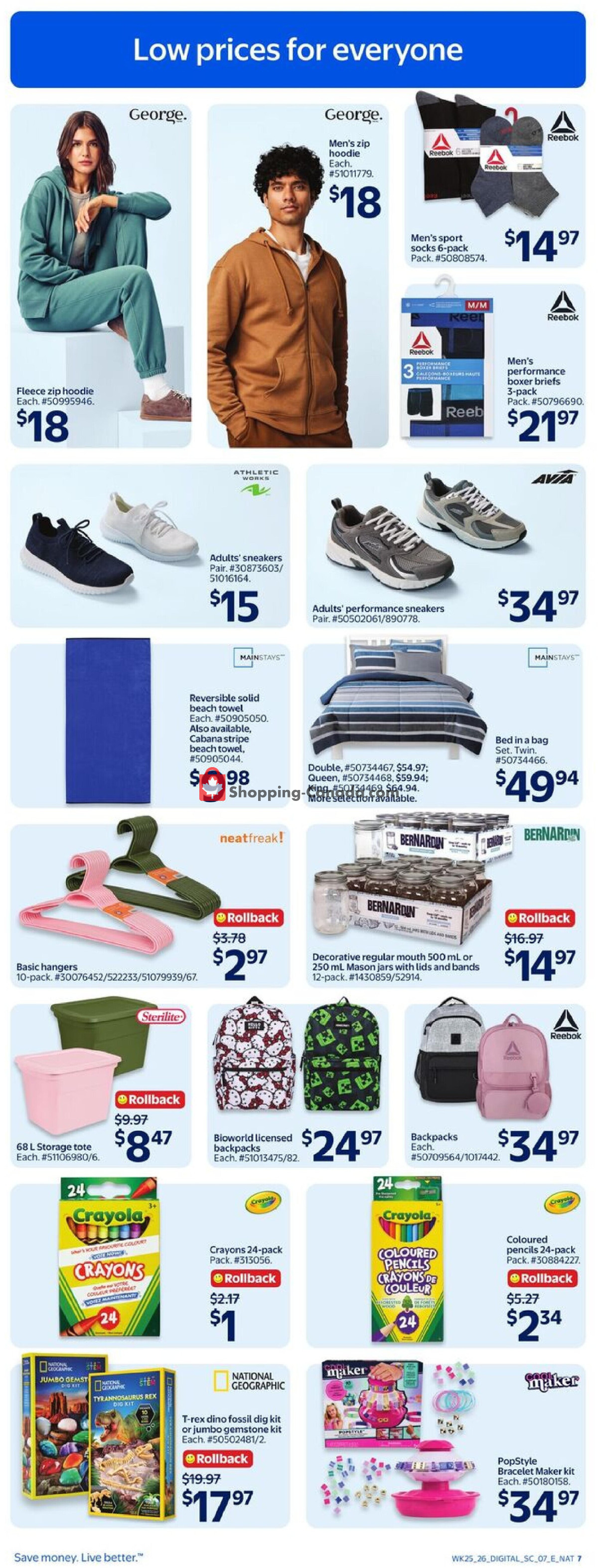 Walmart flyer from Thursday July 16, 2026 to Wednesday July 22, 2026 - page 9