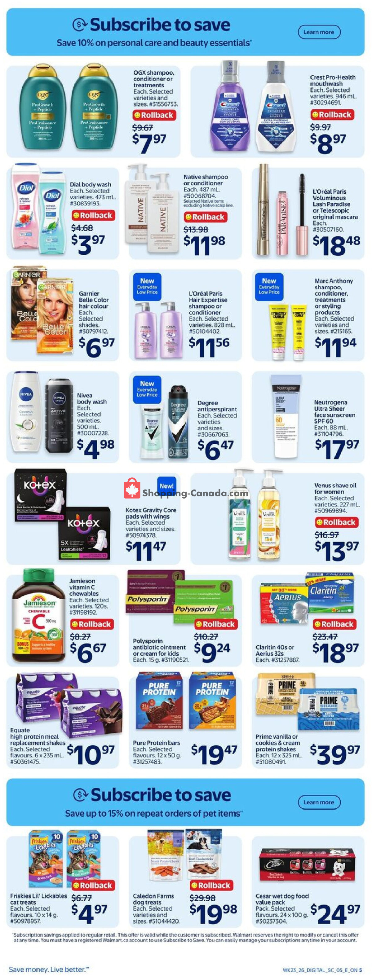 Walmart flyer from Thursday July 2, 2026 to Wednesday July 8, 2026 - page 8