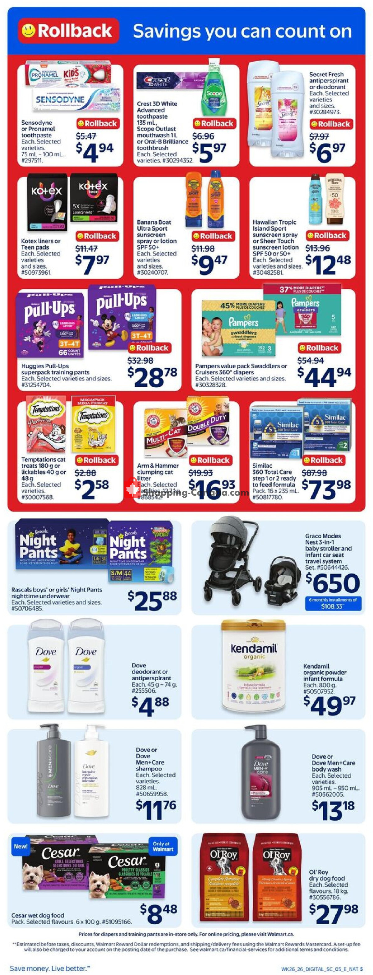 Walmart flyer from Thursday July 23, 2026 to Wednesday July 29, 2026 - page 7