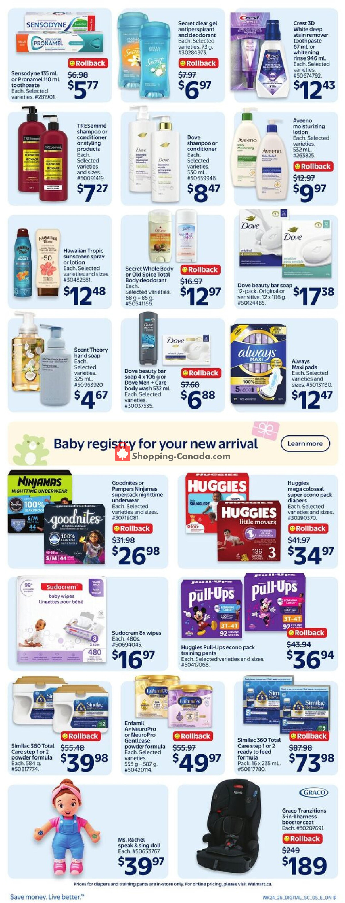 Walmart flyer from Thursday July 9, 2026 to Wednesday July 15, 2026 - page 8