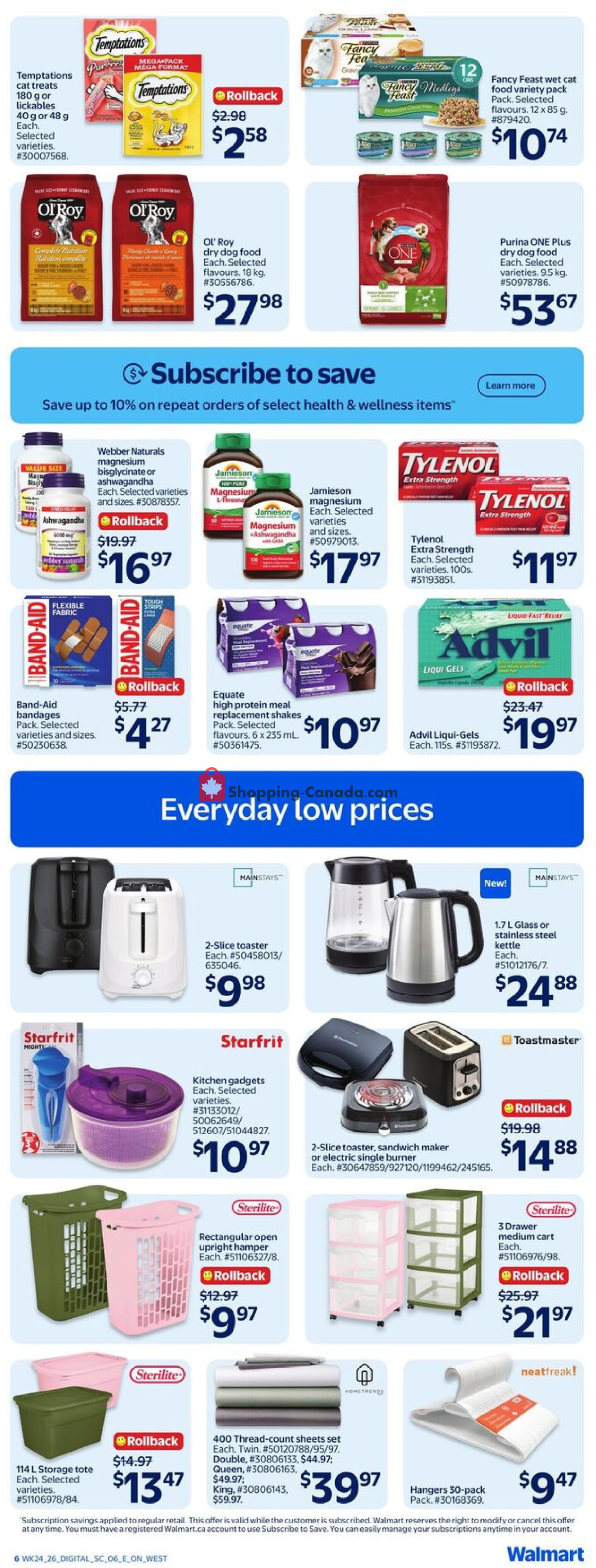 Walmart flyer from Thursday July 9, 2026 to Wednesday July 15, 2026 - page 9
