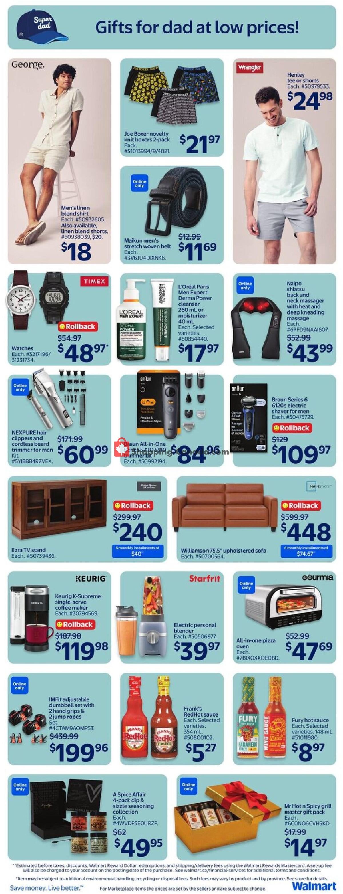 Walmart flyer from Thursday June 11, 2026 to Wednesday June 17, 2026 - page 12