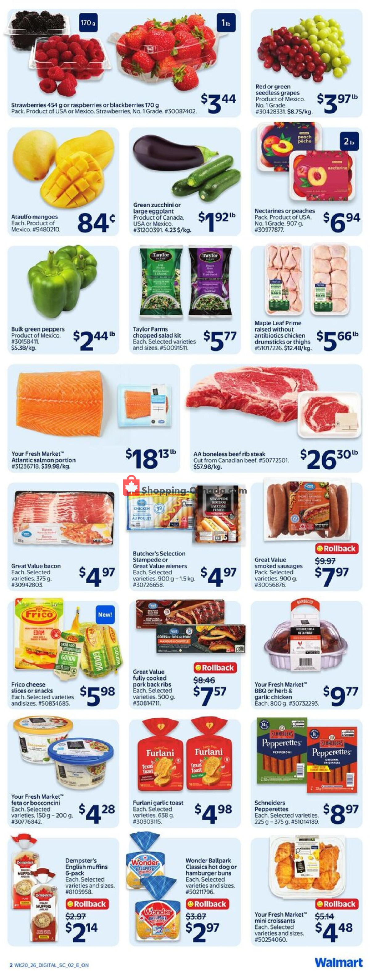Walmart flyer from Thursday June 11, 2026 to Wednesday June 17, 2026 - page 3