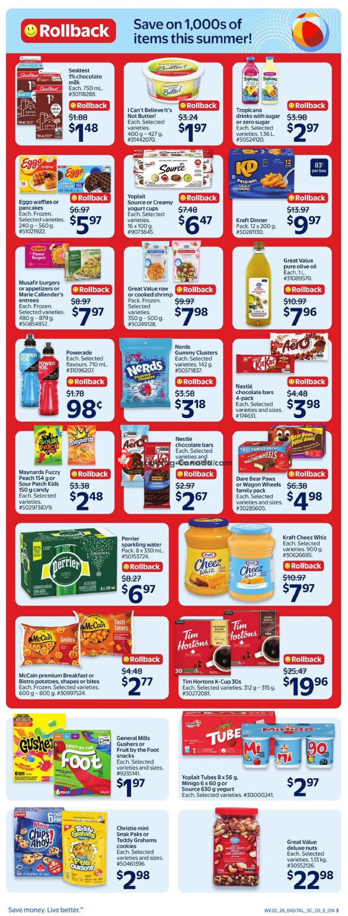 Walmart flyer from Thursday June 11, 2026 to Wednesday June 17, 2026 - page 6