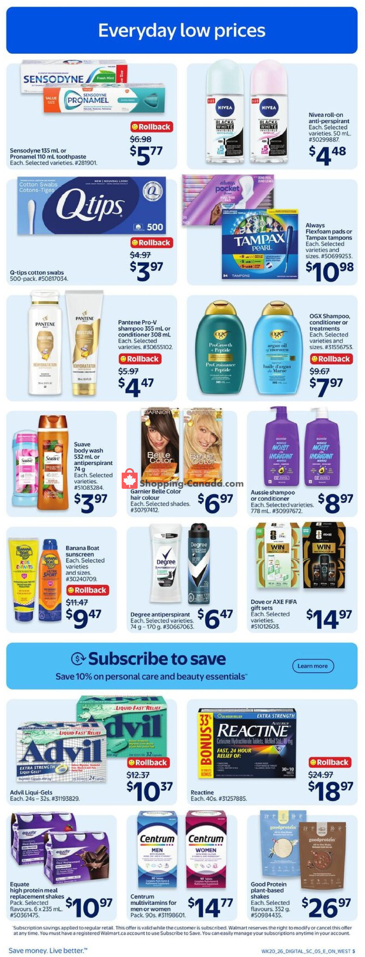Walmart flyer from Thursday June 11, 2026 to Wednesday June 17, 2026 - page 8