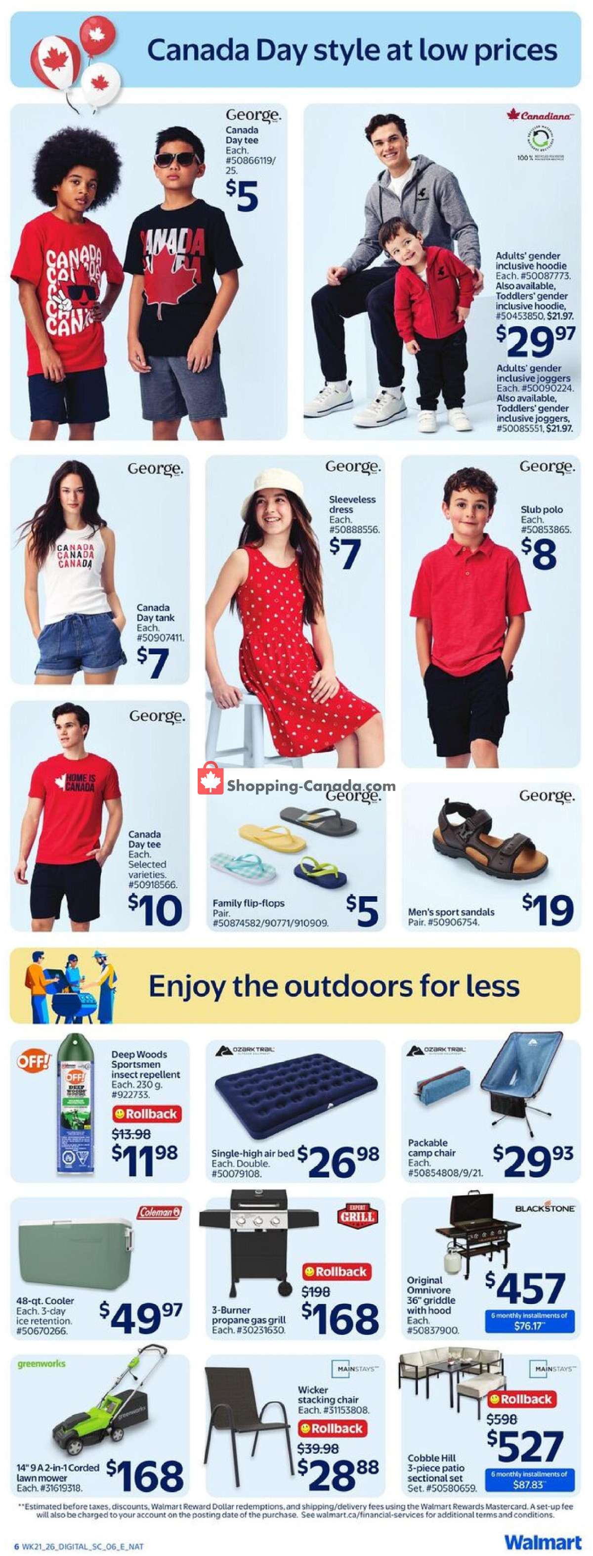 Walmart flyer from Thursday June 18, 2026 to Wednesday June 24, 2026 - page 12