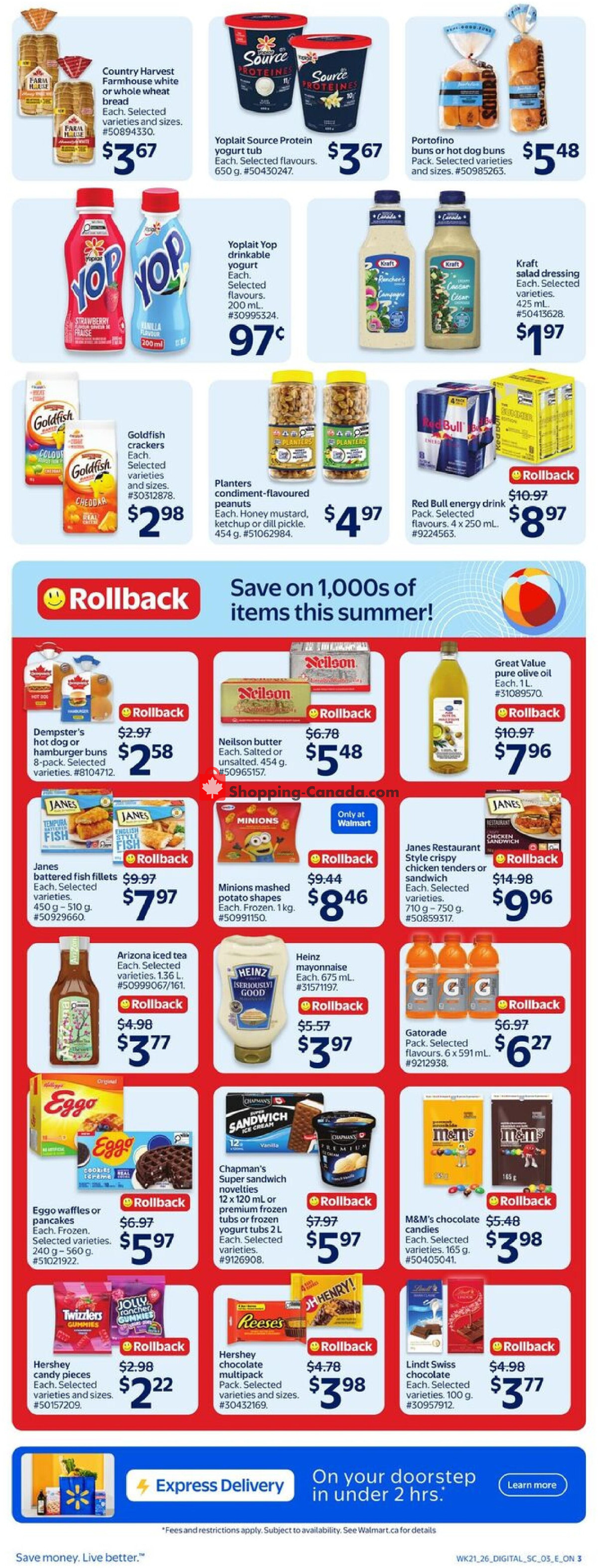 Walmart flyer from Thursday June 18, 2026 to Wednesday June 24, 2026 - page 5
