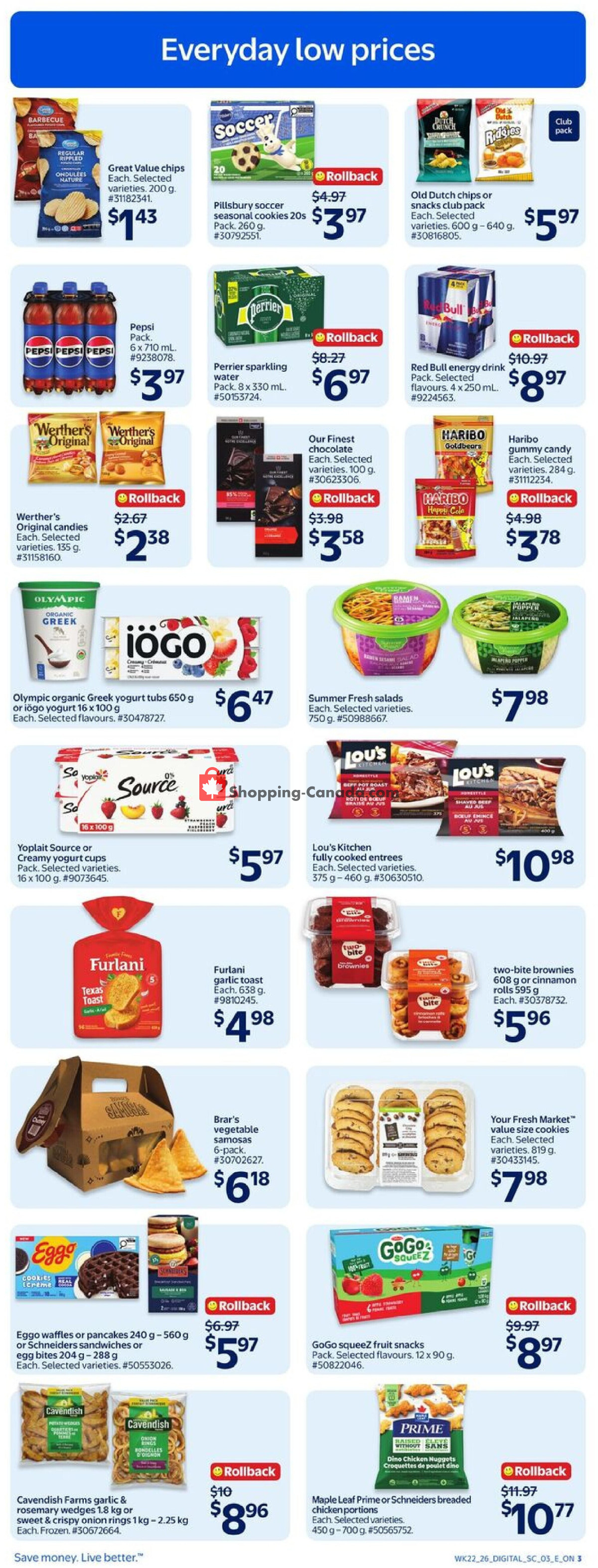 Walmart flyer from Thursday June 25, 2026 to Wednesday July 1, 2026 - page 6