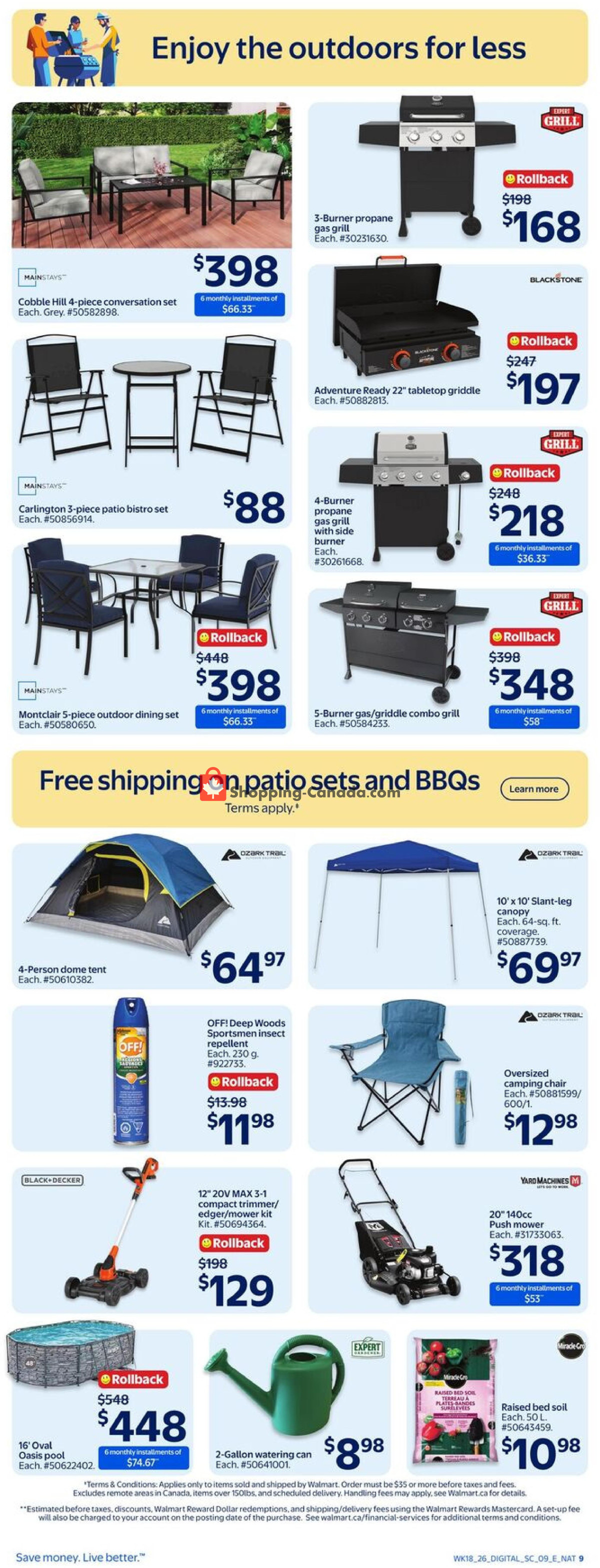 Walmart flyer from Thursday May 28, 2026 to Wednesday June 3, 2026 - page 3