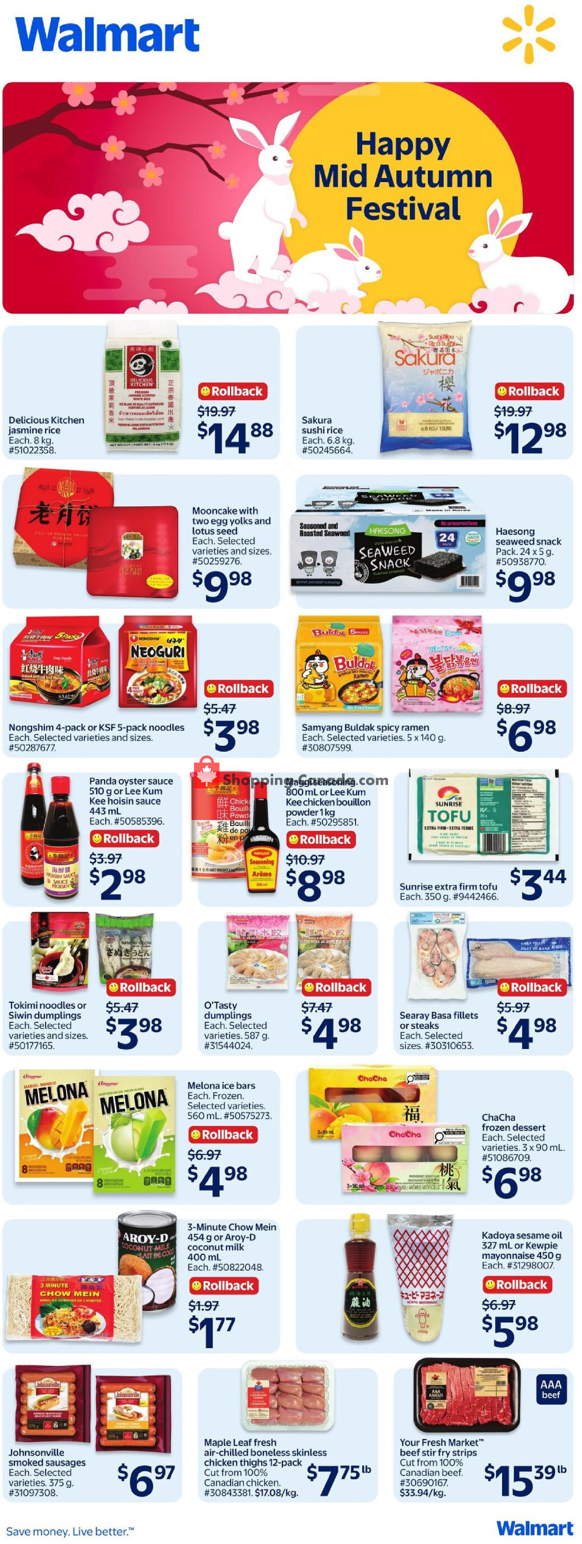 Walmart flyer from Thursday September 17, 2026 to Wednesday September 23, 2026 - page 5