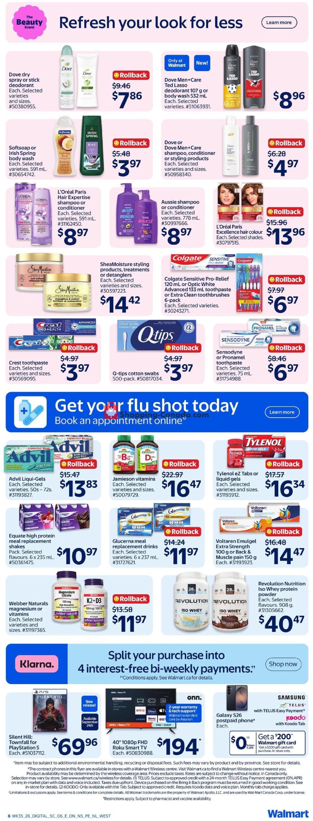 Walmart flyer from Thursday September 24, 2026 to Wednesday September 30, 2026 - page 13