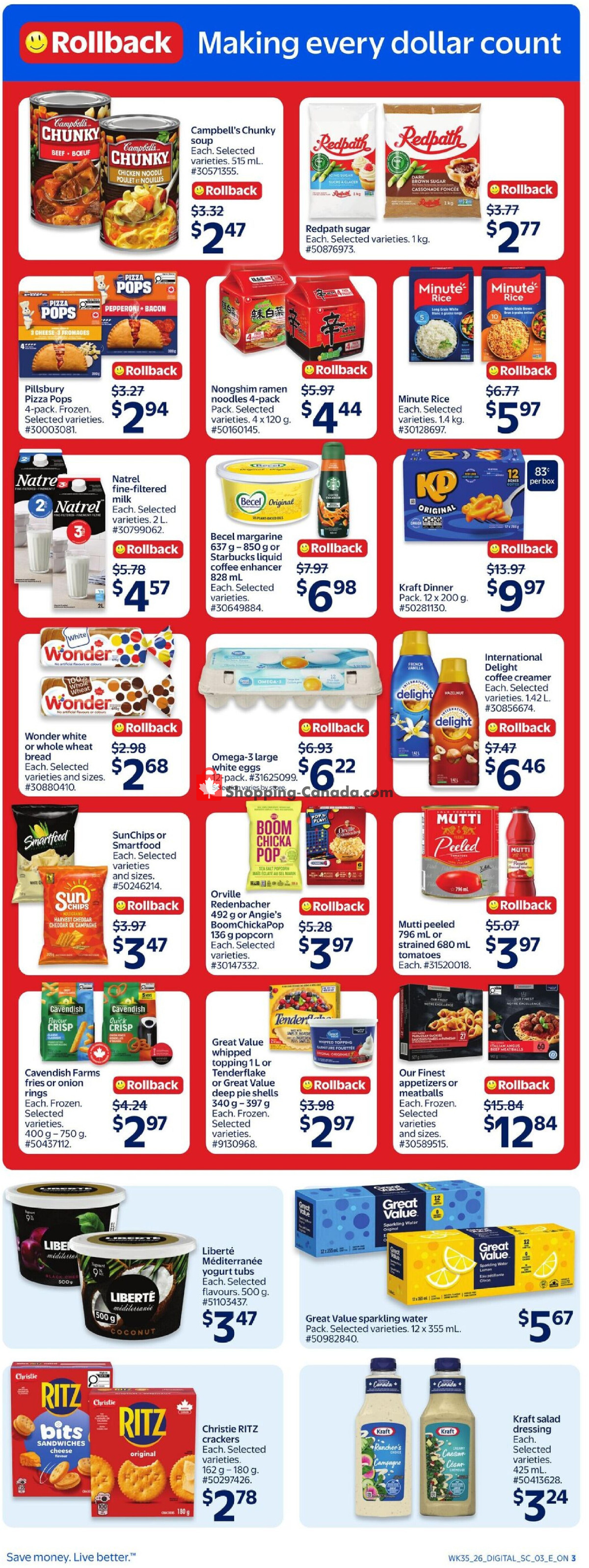 Walmart flyer from Thursday September 24, 2026 to Wednesday September 30, 2026 - page 9