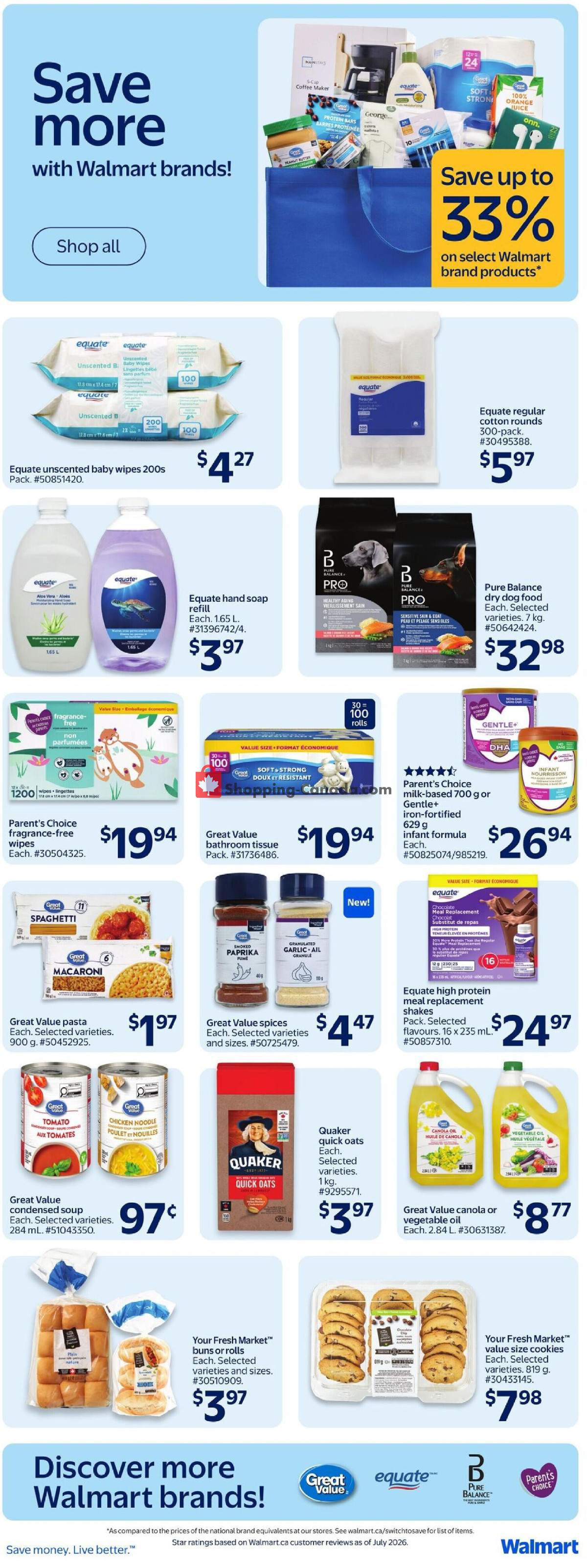 Walmart flyer from Thursday September 3, 2026 to Wednesday September 9, 2026 - page 10