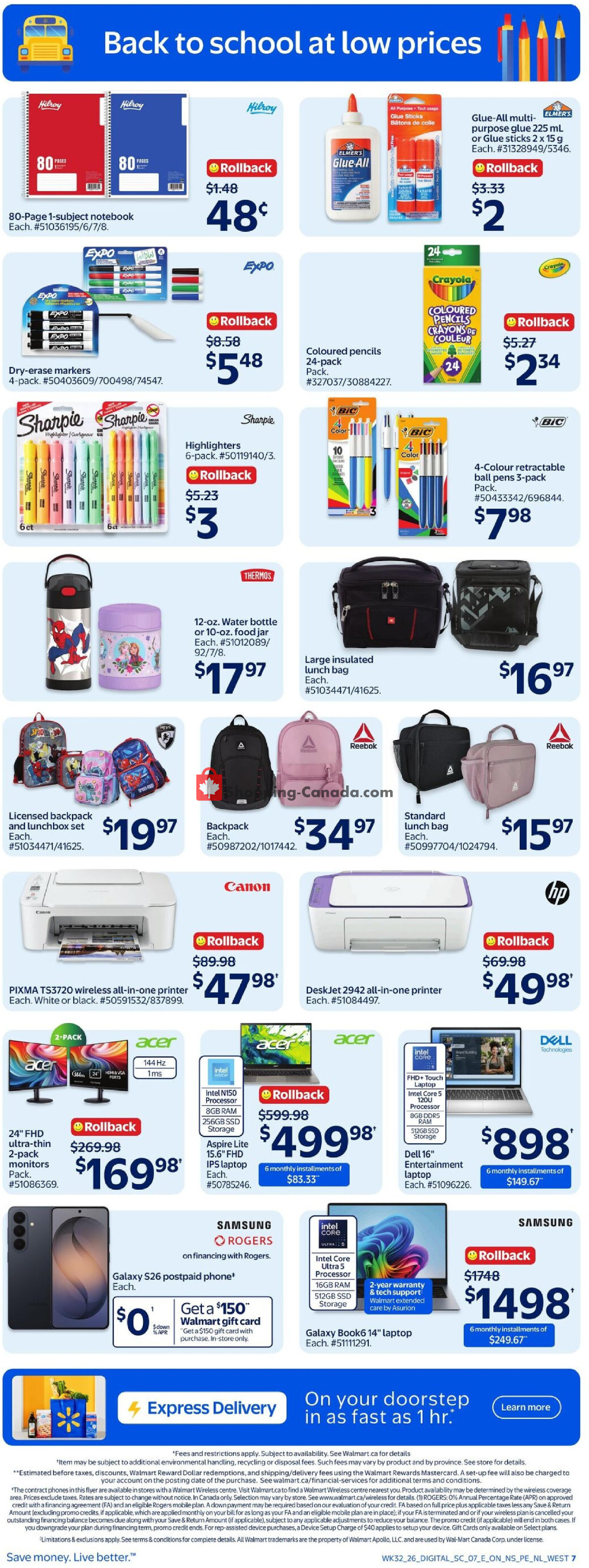 Walmart flyer from Thursday September 3, 2026 to Wednesday September 9, 2026 - page 12