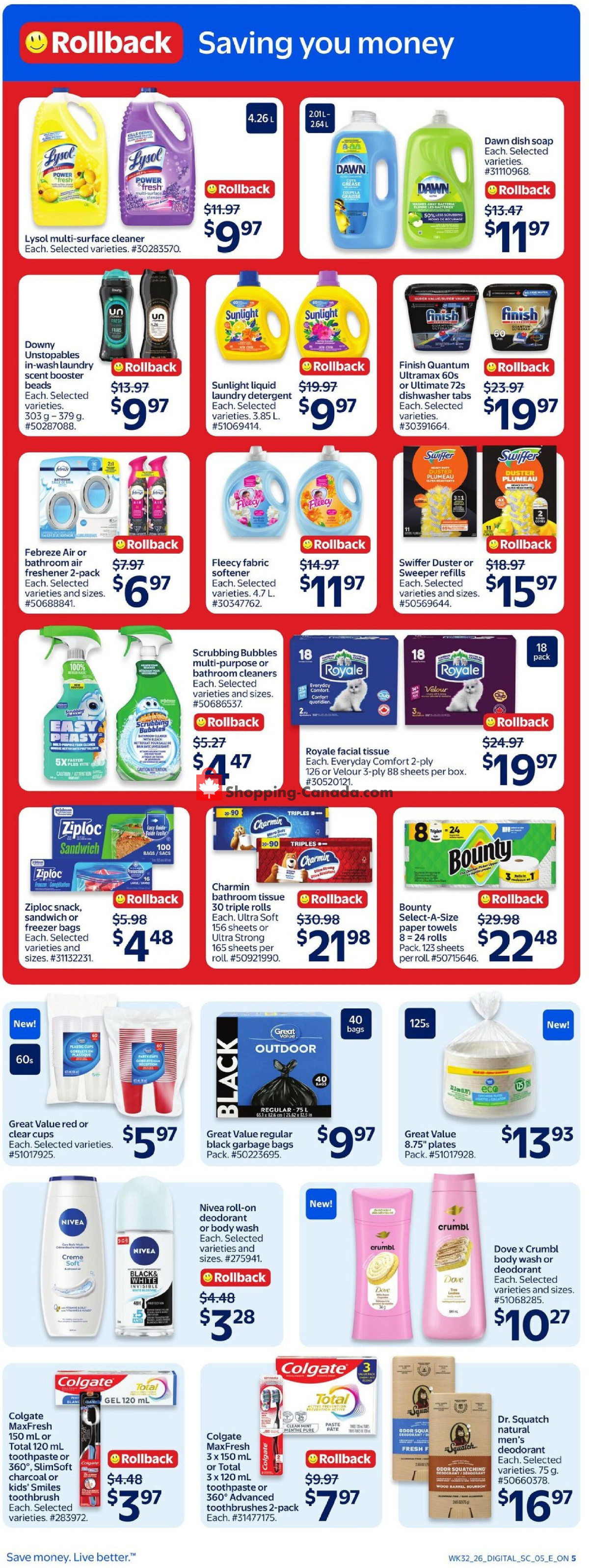 Walmart flyer from Thursday September 3, 2026 to Wednesday September 9, 2026 - page 9