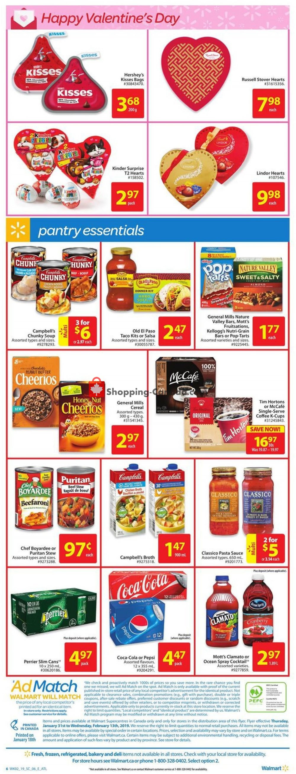 Walmart flyer from Thursday January 31, 2019 to Wednesday February 13, 2019 - page 12