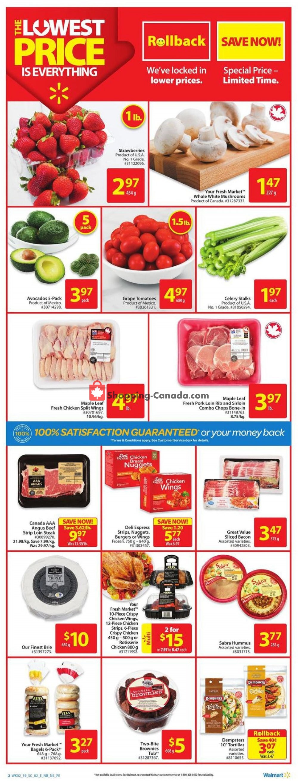 Walmart flyer from Thursday January 31, 2019 to Wednesday February 13, 2019 - page 2