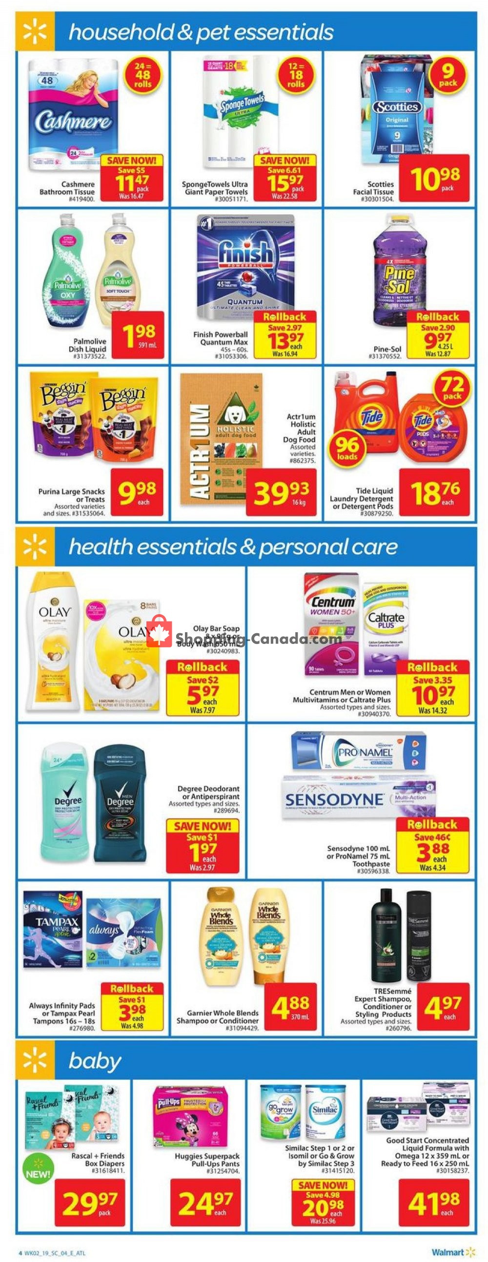 Walmart flyer from Thursday January 31, 2019 to Wednesday February 13, 2019 - page 6