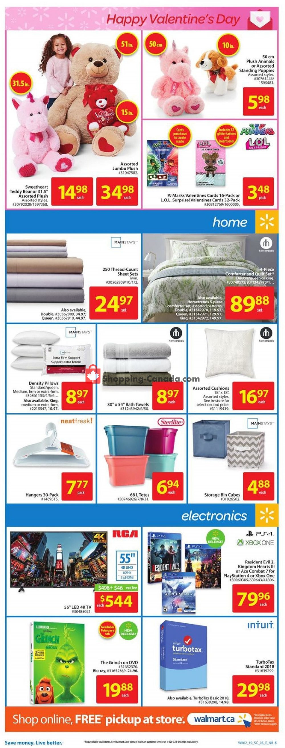 Walmart flyer from Thursday January 31, 2019 to Wednesday February 13, 2019 - page 9
