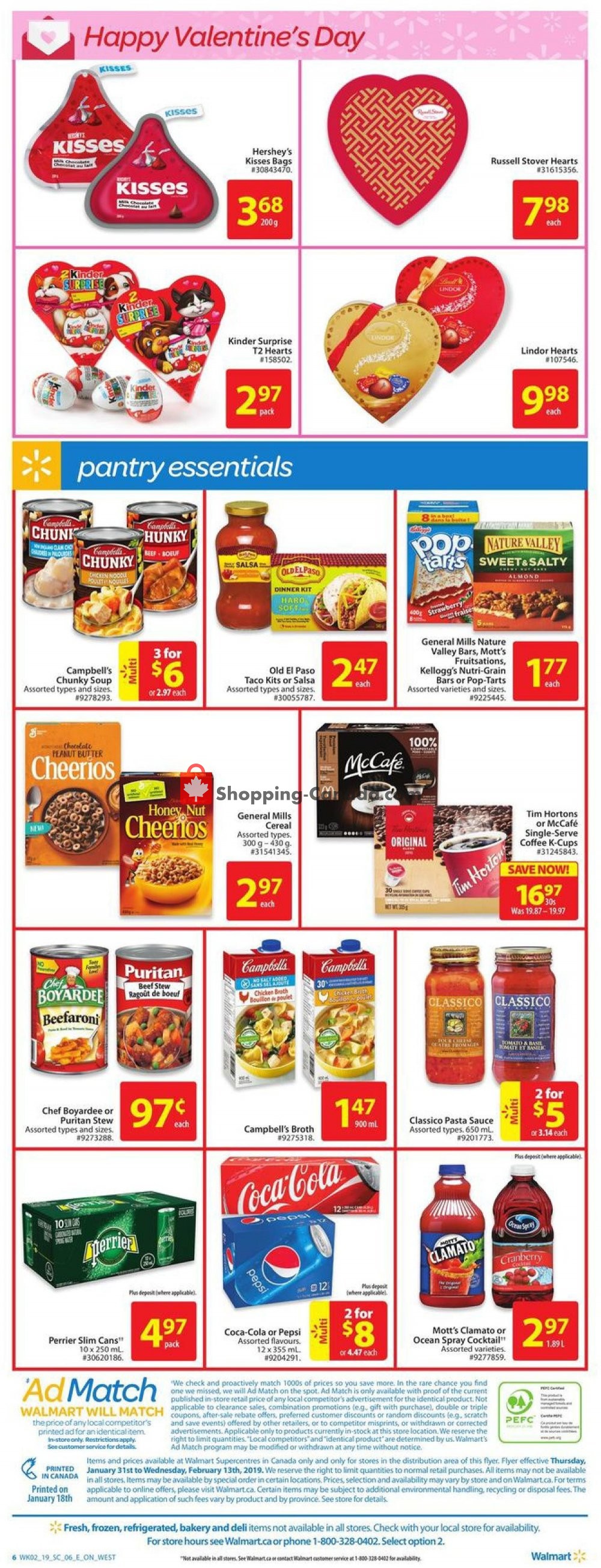 Walmart flyer from Thursday January 31, 2019 to Wednesday February 13, 2019 - page 13