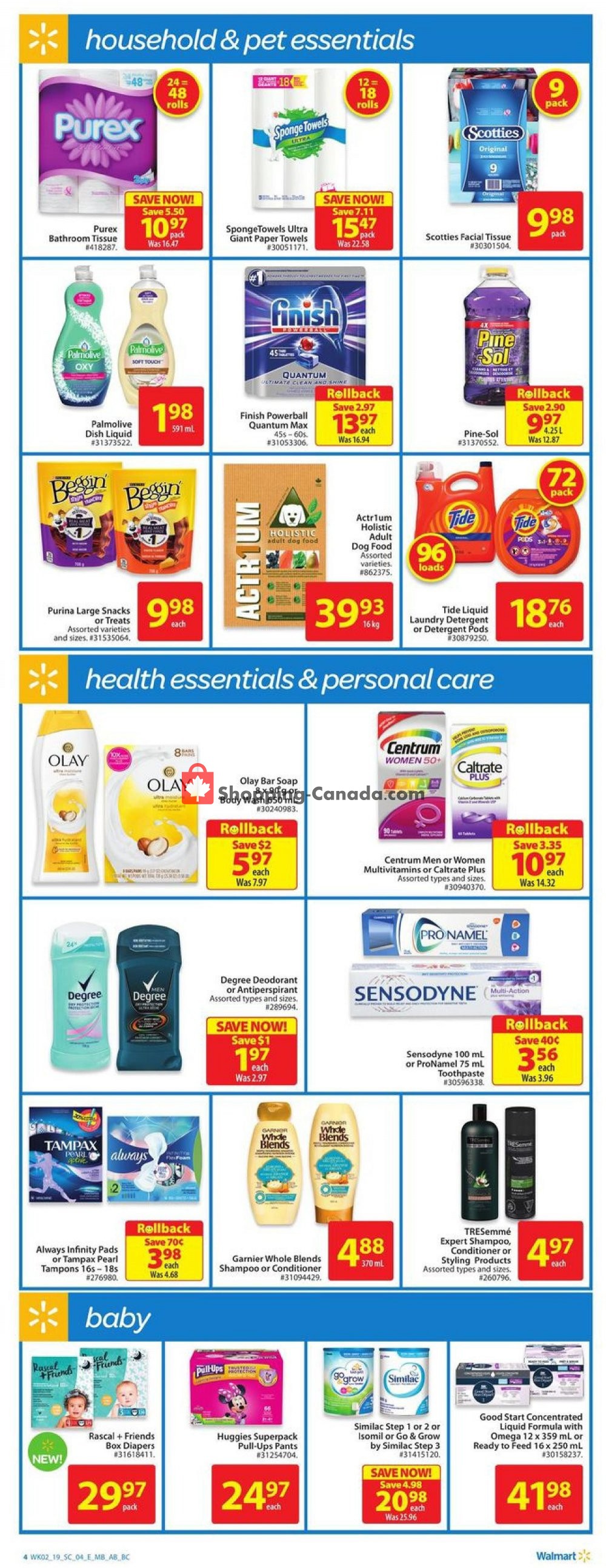 Walmart flyer from Thursday January 31, 2019 to Wednesday February 13, 2019 - page 7