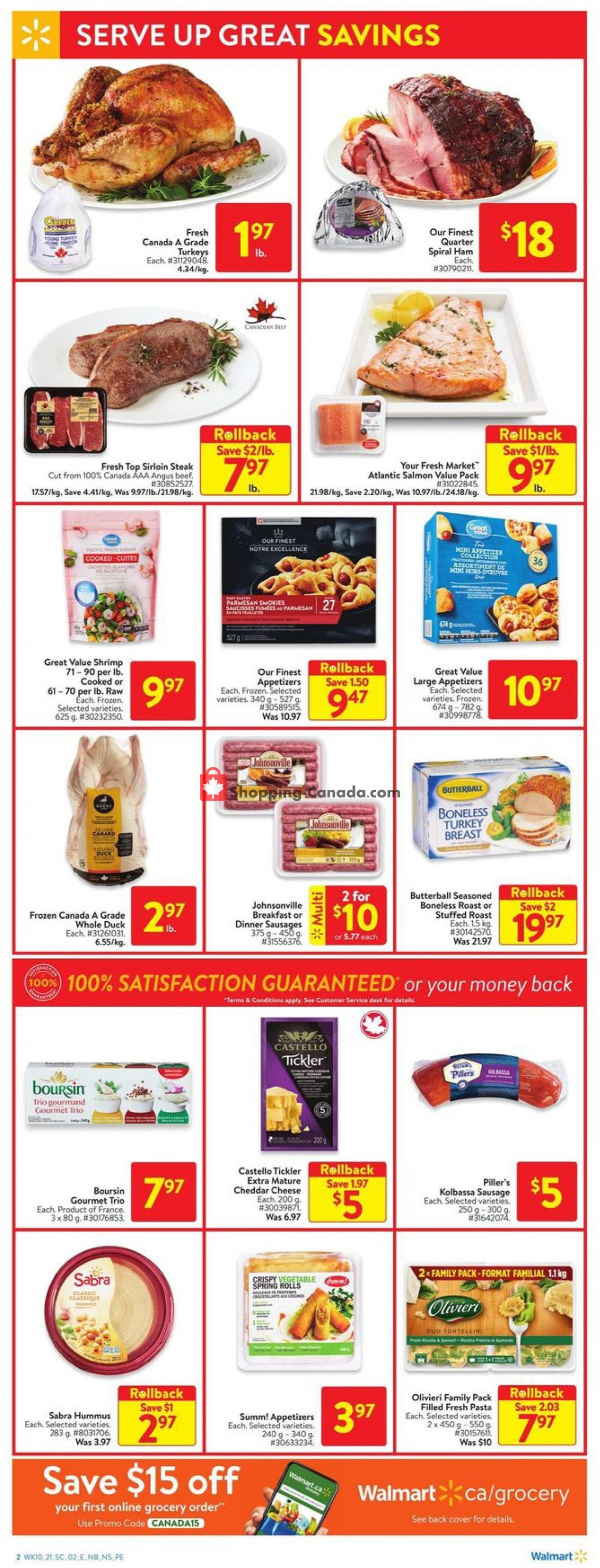 Walmart flyer from Thursday April 1, 2021 to Wednesday April 7, 2021 - page 2