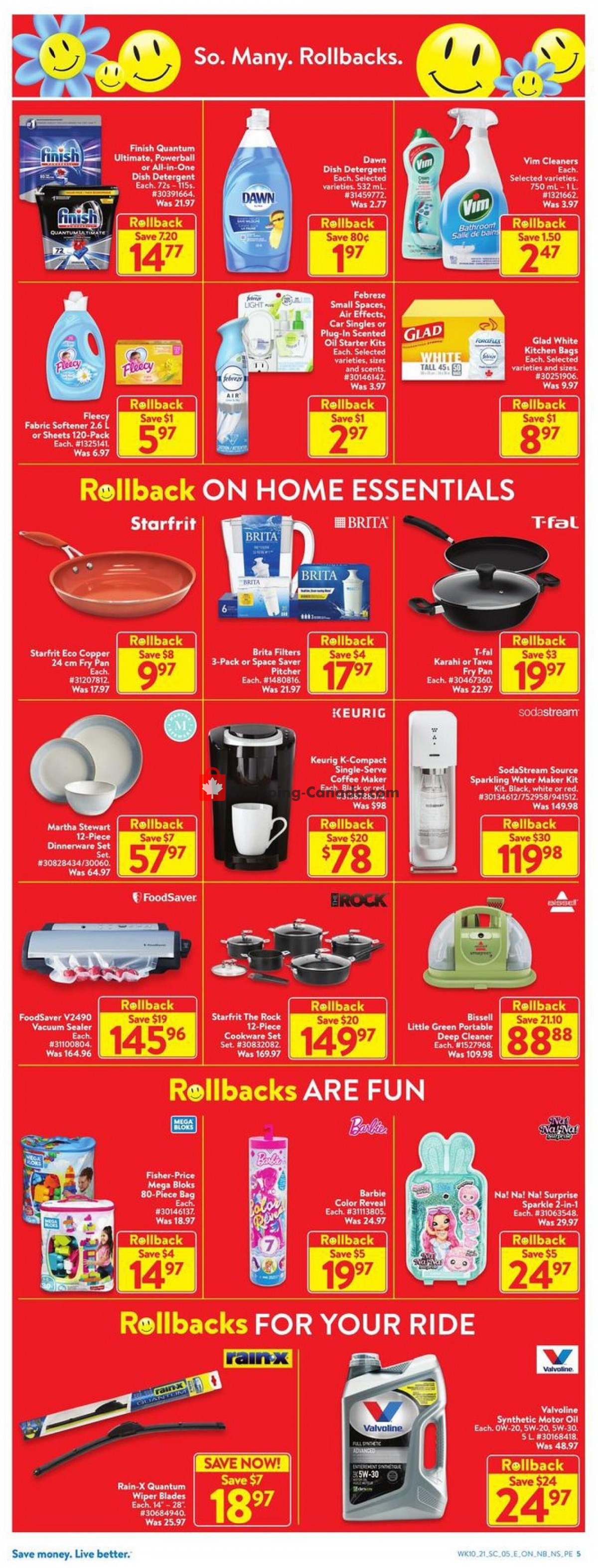 Walmart flyer from Thursday April 1, 2021 to Wednesday April 7, 2021 - page 6