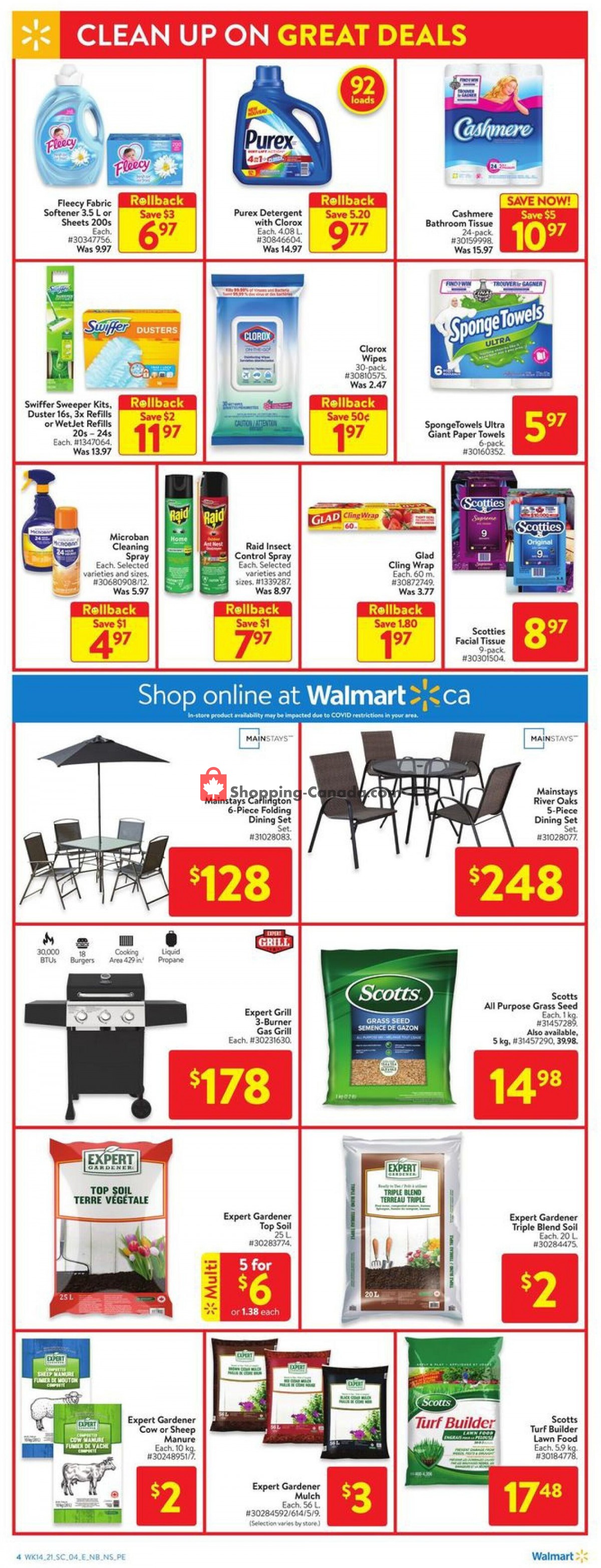 Walmart flyer from Thursday April 29, 2021 to Wednesday May 5, 2021 - page 11