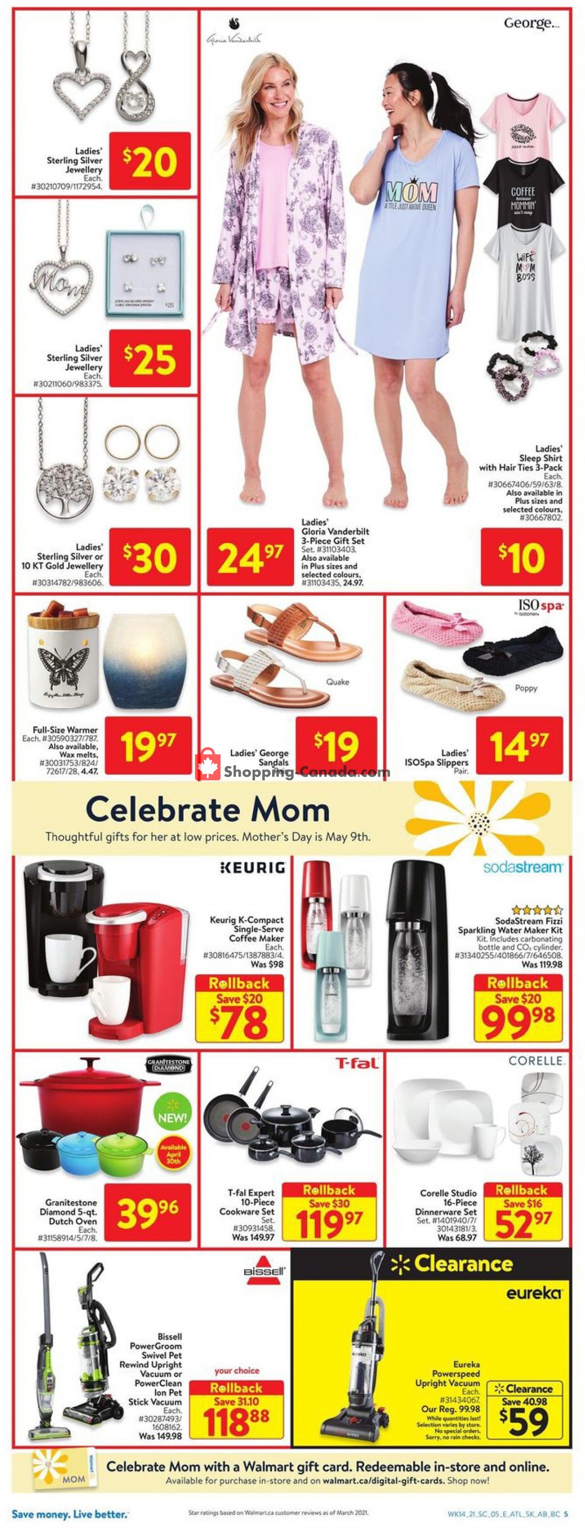 Walmart flyer from Thursday April 29, 2021 to Wednesday May 5, 2021 - page 13