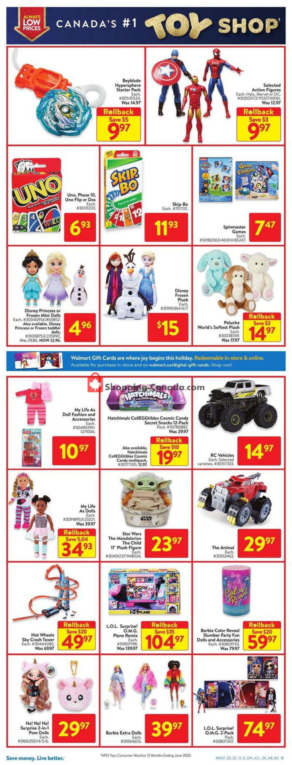 Walmart flyer from Thursday December 17, 2020 to Thursday December 24, 2020 - page 17