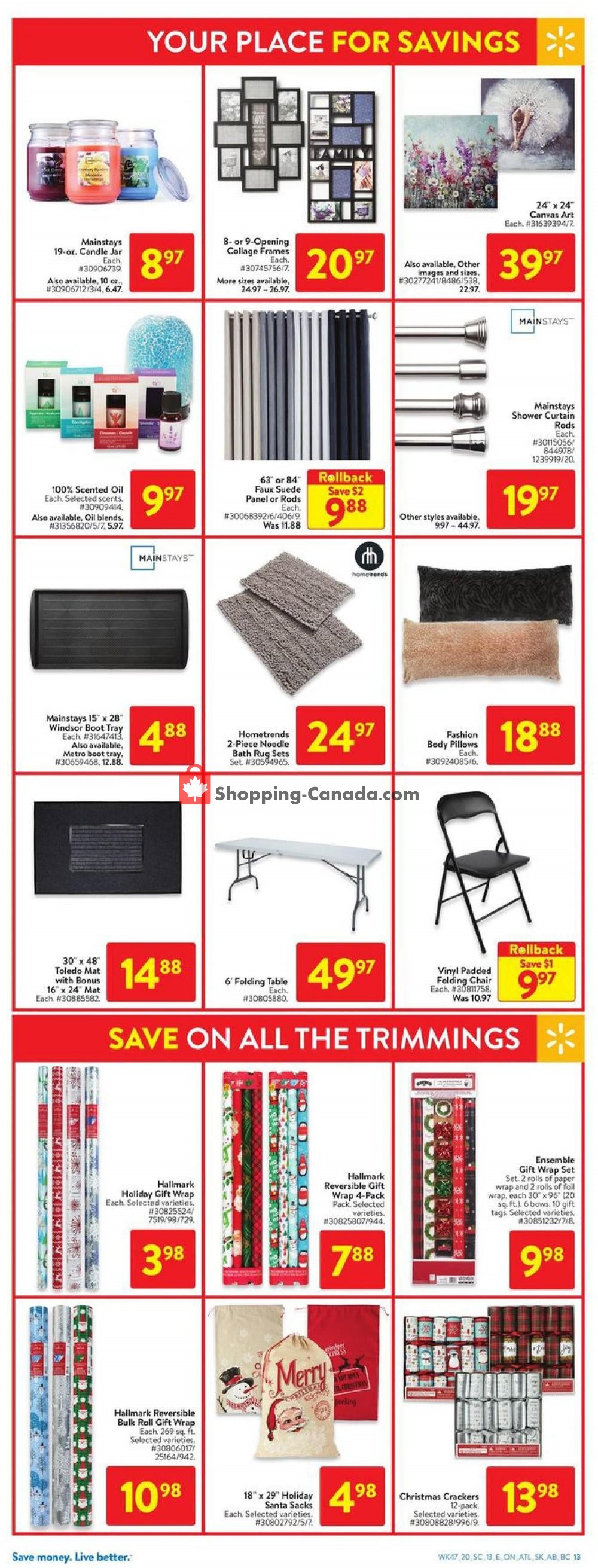 Walmart flyer from Thursday December 17, 2020 to Thursday December 24, 2020 - page 19