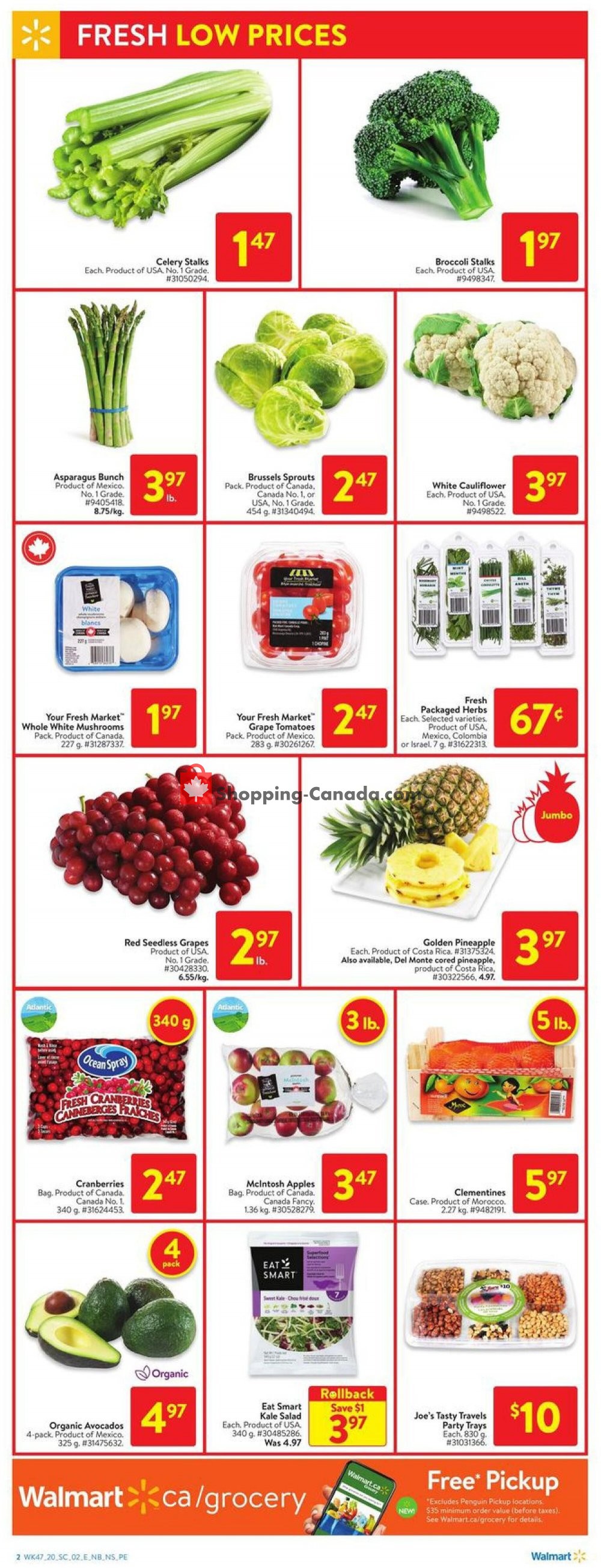 Walmart flyer from Thursday December 17, 2020 to Thursday December 24, 2020 - page 3