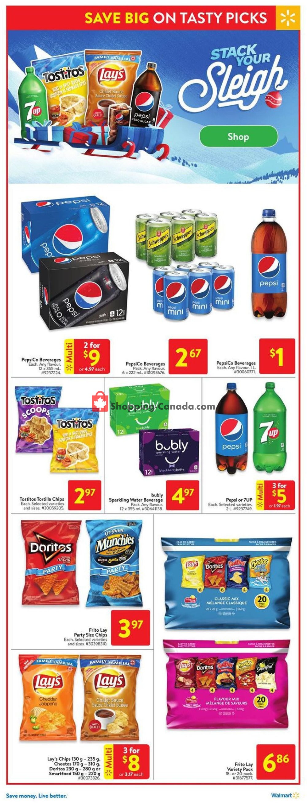 Walmart flyer from Thursday December 17, 2020 to Thursday December 24, 2020 - page 9