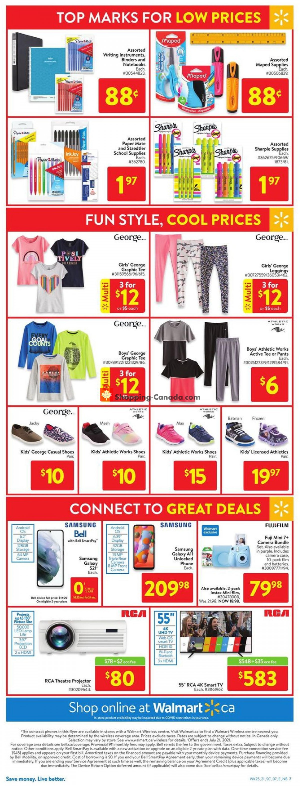 Walmart flyer from Thursday July 15, 2021 to Wednesday July 21, 2021 - page 16