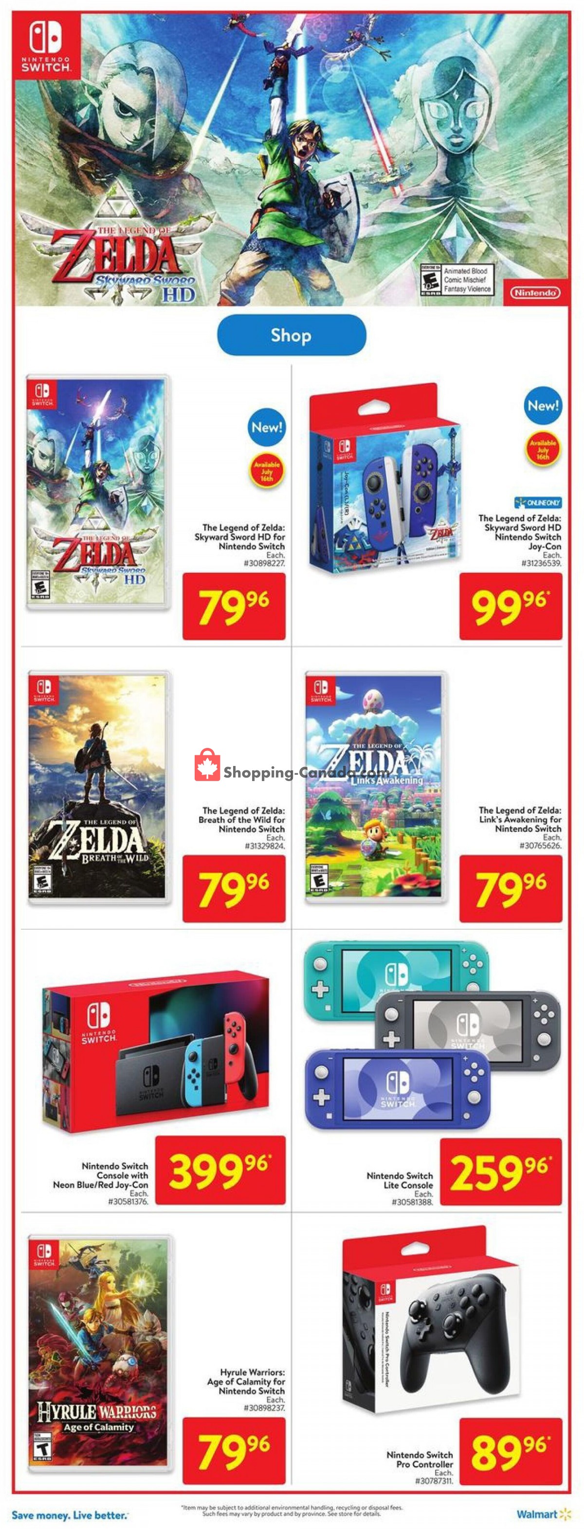 Walmart flyer from Thursday July 15, 2021 to Wednesday July 21, 2021 - page 18
