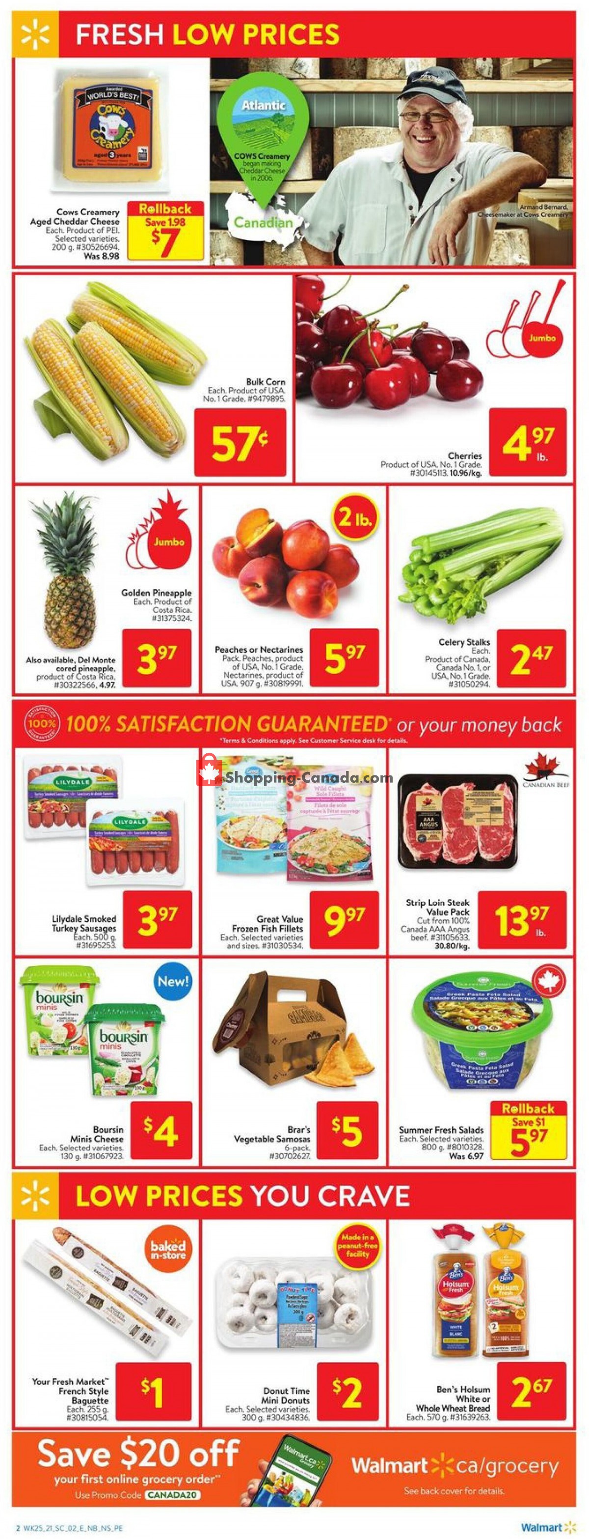 Walmart flyer from Thursday July 15, 2021 to Wednesday July 21, 2021 - page 2