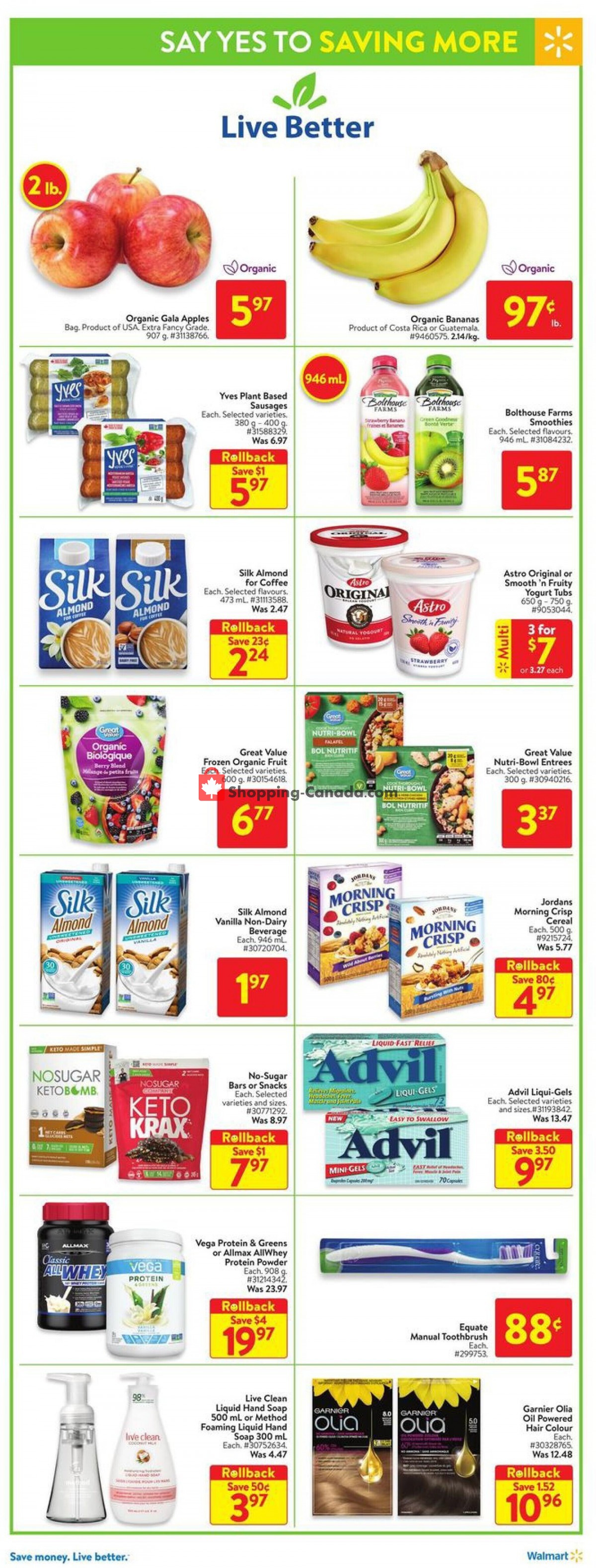 Walmart flyer from Thursday July 15, 2021 to Wednesday July 21, 2021 - page 5