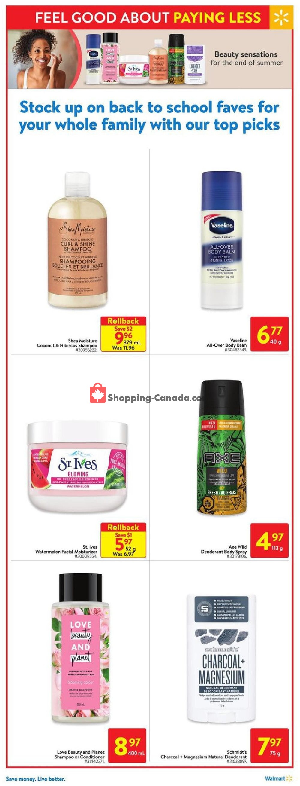 Walmart flyer from Thursday July 30, 2020 to Wednesday August 5, 2020 - page 14