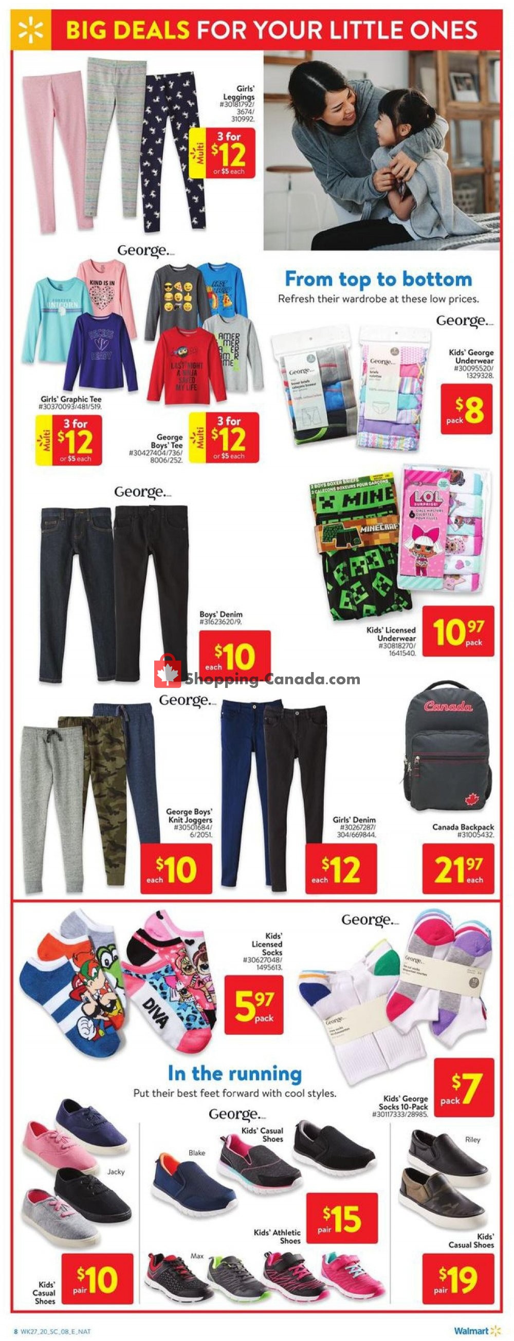 Walmart flyer from Thursday July 30, 2020 to Wednesday August 5, 2020 - page 17