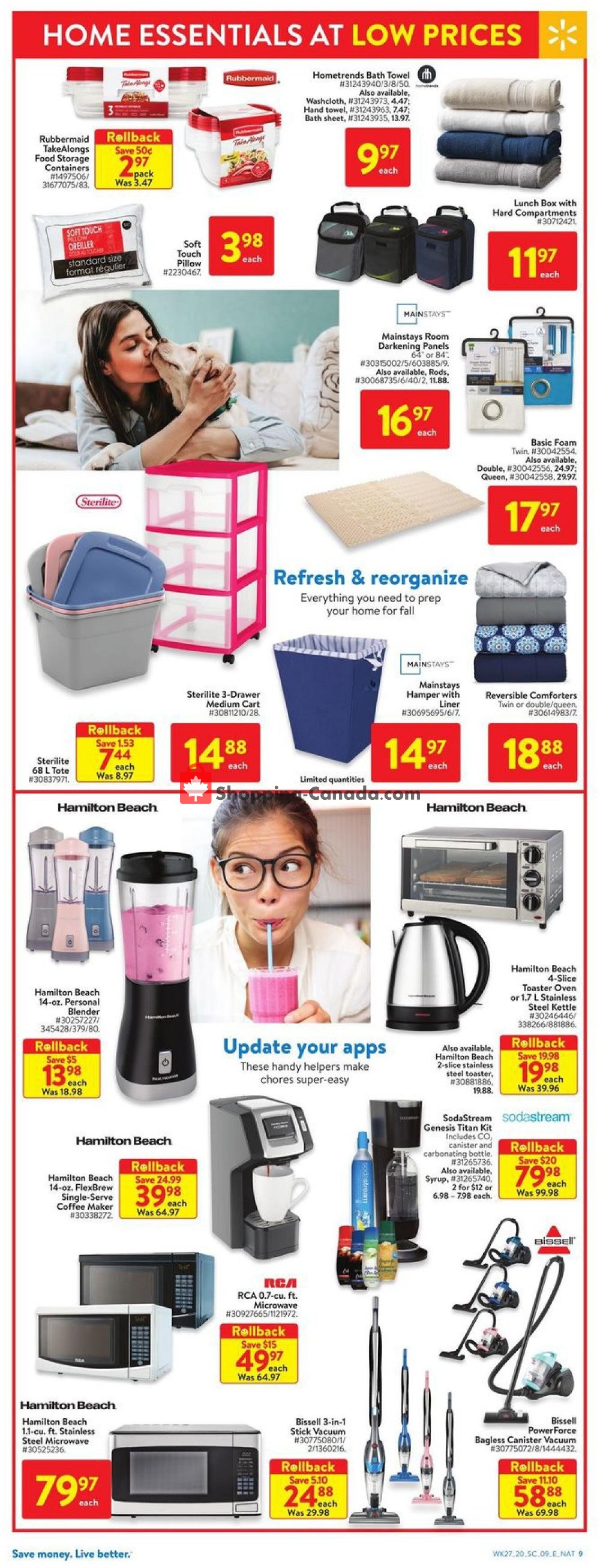 Walmart flyer from Thursday July 30, 2020 to Wednesday August 5, 2020 - page 18