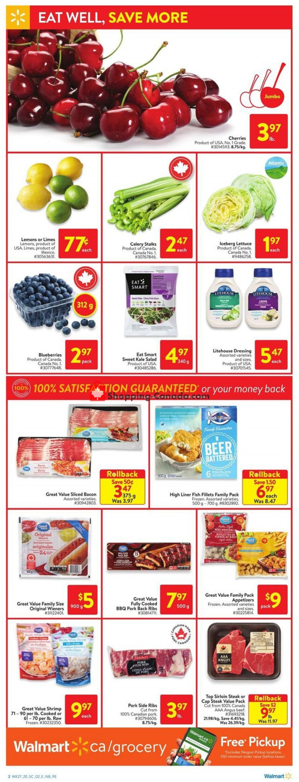 Walmart flyer from Thursday July 30, 2020 to Wednesday August 5, 2020 - page 4